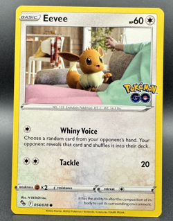 Eevee 54/78 | Pokemon Go| Regular | Pokemon TCG (NM/LP) - Image 1