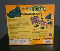 Pokemon TCG Sword & Shield Rebel Clash Elite Trainer Box Factory Sealed-New - Image 2