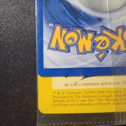 Sealed 2001 Entei Reverse Holo Pokemon Neo Discovery Black Star Movie Promo VTG - Image 5