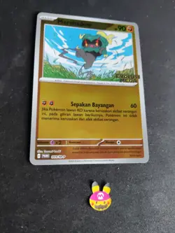 Pokemon Mega Evolution Promo Pack Plus Fighting Reverse Foil Stamped Indonesia - Image 4