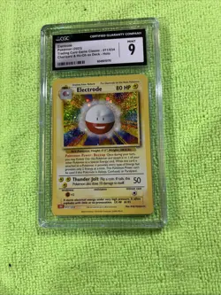 Pokemon Electrode 011/034 Holo CLC Classic Collection Deck CGC 9 - Image 1