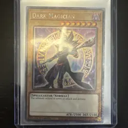 Yugioh! Dark Magician (8th Art) - RA04-EN106 - Platinum Secret Rare - 1st Editio - Image 1
