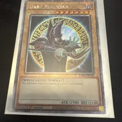 Yugioh! Dark Magician (9th Art) - RA04-EN106 - Platinum Secret Rare - 1st Editio - Image 1