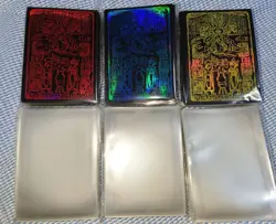 Yu-Gi-Oh Yugioh Card Protector Prismatic God Box 70 sleeve 6 Rare - Image 1