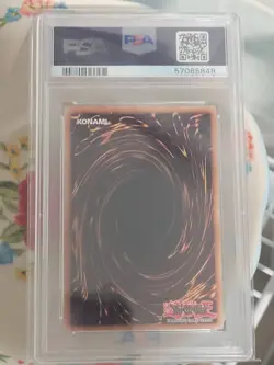 Yugioh PSA 9 MINT Ninaruru Magistus Glass Goddess GEIM-EN007 Collector's Rare - Image 3