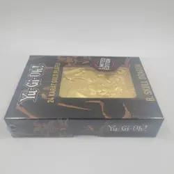 Yu-Gi-Oh! Limited Edition 24k Gold Plated B. Skull Dragon Metal Card New! Sealed - Image 3
