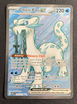 Chien-Pao ex 236/193 Paldea Evolved Full Art Ultra Rare Pokemon TCG Card NM - Image 1