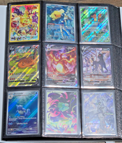 Pokemon TCG Card Binder Collection Lot Holos/Full Art/Vstar/Alt Art - 225 Cards - Image 1
