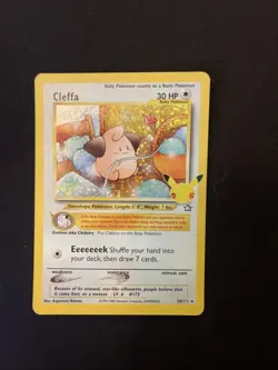 Cleffa 20/111 Celebrations Holo Rare English Pokemon Card NM - Image 1