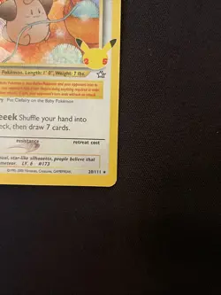 Cleffa 20/111 Celebrations Holo Rare English Pokemon Card NM - Image 4