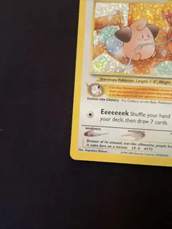 Cleffa 20/111 Celebrations Holo Rare English Pokemon Card NM - Image 5