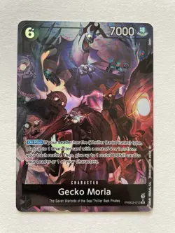 One Piece Card Game Gecko Moria (Alternate Art) PRB02-013 R English - Image 1