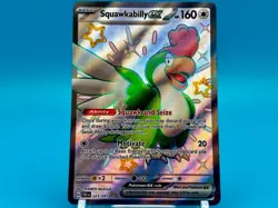 Squawkabilly Ex - Paldean Fates #223 - Ultra Rare Shiny Holo NM Pokemon Card - Image 2