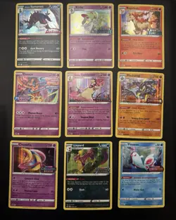Pokemon TCG Stamp Prerelease Lot Of 14 Cards - Sword & Shield + Scarlet & Violet - Image 1