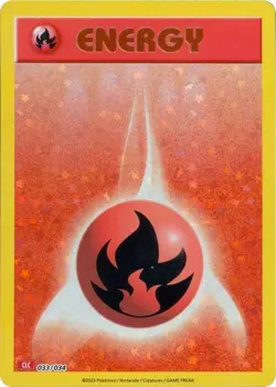 Pokemon TCG Classic Collection Energy Cards - Fire, Water, Grass, etc... - Image 3