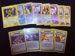 Vintage Pokemon TCG - Gym Heros Card Lot - WoTC LP/NM Condition - Image 1