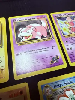 Vintage Pokemon TCG - Gym Heros Card Lot - WoTC LP/NM Condition - Image 5