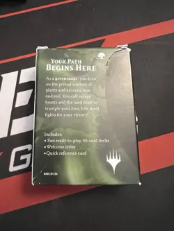 2017 Magic The Gathering Starter Card Pack Green Mage - Image 3