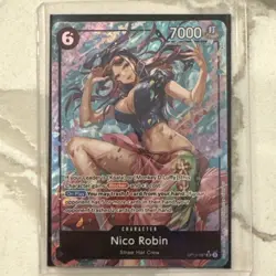 Nico Robin OP12-087 Alternate Art One Piece Card English Legacy of the Master - Image 1