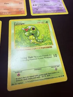 Vintage Pokemon TCG - Base Set Shadowless Card Lot Common/Uncommon (MP/LP) - Image 5