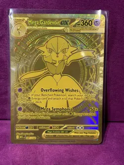 Mega Gardevoir ex 187/132 Mega Hyper Rare Mega Evolution (MEG) Pokemon TCG Card - Image 1