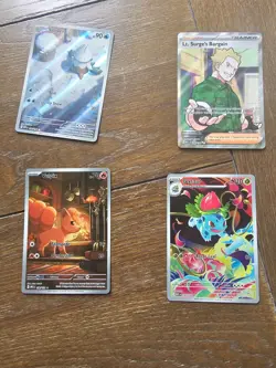 NEW!! Mega evolutions card lot 4 ar 1 trainer ALL NEAR MINT - Image 1