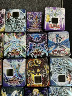 Lot of 31 Yugioh Collector Tins - Empty Tins No Cards - Image 3
