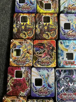Lot of 31 Yugioh Collector Tins - Empty Tins No Cards - Image 4
