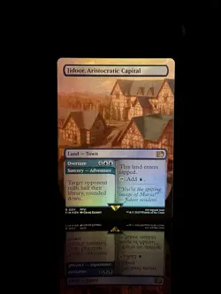 Jidoor, Aristocratic Capital #0311 FIN R (Borderless) (FOIL) MTG Final Fantasy - Image 1