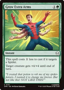 GROW EXTRA ARMS x4 mtg NM-M Marvel's Spider-Man 4 Common - Image 1