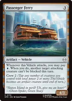 PASSENGER FERRY x4 mtg NM-M Marvel's Spider-Man 4 Common - Image 1