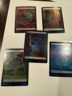 FULL ART COMPLETE SET- MTG - Marvel's Spider-Man (Foil) NM/M - Image 1
