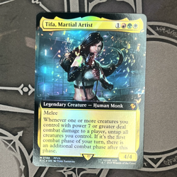 Tifa, Martial Artist (Extended Art) - Commander: FINAL FANTASY (FIC) FOIL - Image 1