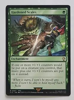 MTG FINAL FANTASY COMMANDER HARDENED SCALES FIC 0307 RARE UNIVERSES BEYOND - Image 1