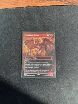 MTG - Twinflame Tyrant (Borderless) Foundations (FDN 0333) NM! - Image 3