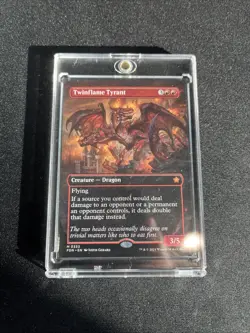 MTG - Twinflame Tyrant (Borderless) Foundations (FDN 0333) NM! - Image 5