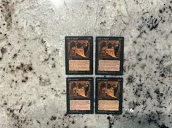 Mtg Hymn To Tourach x4 - Magic the Gathering Hymn To Tourach Playset LP - Image 1