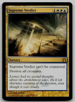 Supreme Verdict R Return to Ravnica 201 NM - Image 1