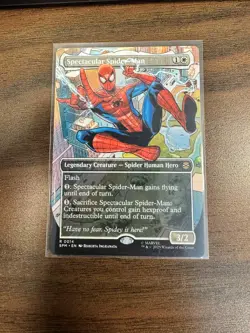 Spectacular Spider-Man Marvel's Spider-Man Borderless Rare - Image 1
