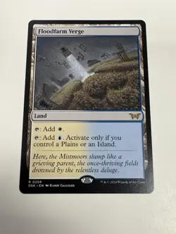 MTG Magic The Gathering Duskmourn Floodfarm Verge Rare - Image 1