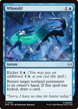 WHOOSH! x4 mtg NM-M Marvel's Spider-Man 4 Common - Image 1