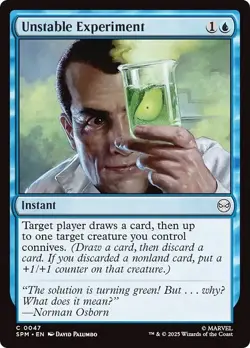 UNSTABLE EXPERIMENT x4 mtg NM-M Marvel's Spider-Man 4 Common - Image 1