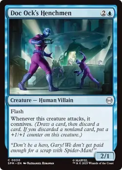 DOC OCK'S HENCHMEN x4 mtg NM-M Marvel's Spider-Man 4 Common - Image 1