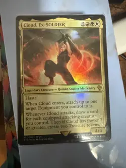 Magic The Gathering Final Fantasy VII Commander Deck-DeckOnlynoboxonlysealeddeck - Image 1