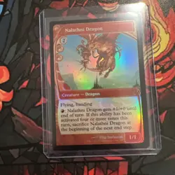 1x Nalathni Dragon, Mystery Booster 2 - Future Sight, Magic MTG NM Foil - Image 1