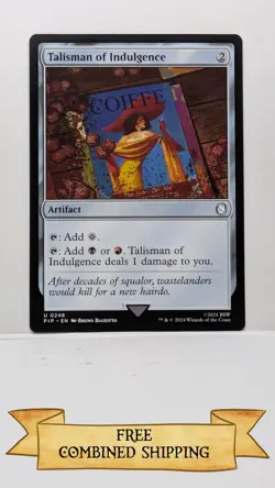 Talisman of Indulgence Universes Beyond: Fallout Regular - Image 1