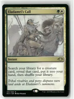 Magic: The Gathering modern horizons Eladamri's Call Rare - Image 1