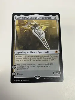 MTG Magic The Gathering Edge Of Eternity Dawnsire Sunstar Dreadnought Mythic - Image 1