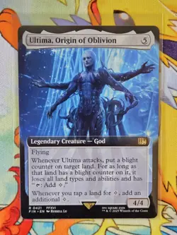 NM Extended Art Ultima, Origin of Oblivion, MTG, Final Fantasy, Magic, 421 - Image 1