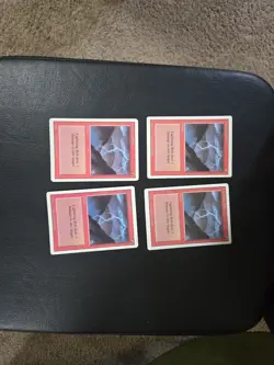 4x Lightning Bolt Revised 3rd Edition MTG - Image 1